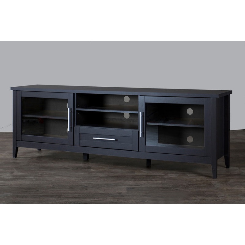 Baxton Studio Espresso TV Stand-One Drawer