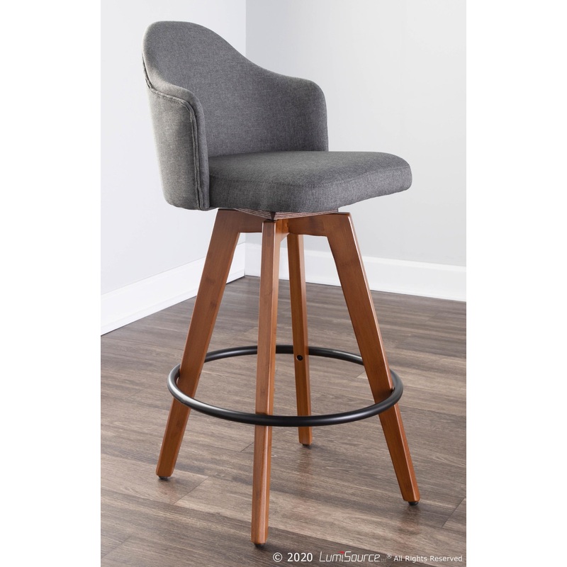 Ahoy Counter Stool By LumiSource - B26-AHOYUP WLGY