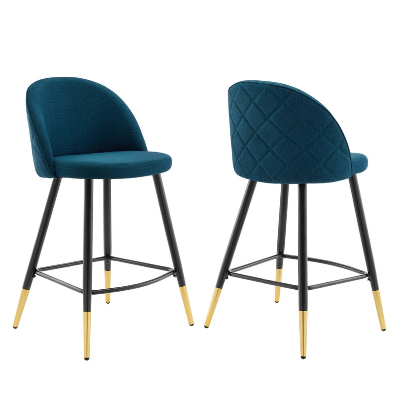 Modway Cordial Fabric Counter Stools - Set of 2 - EEI-4528