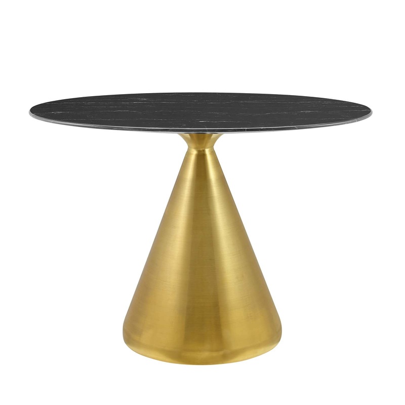 Modway Tupelo 42" Oval Artificial Marble Dining Table - EEI-5330