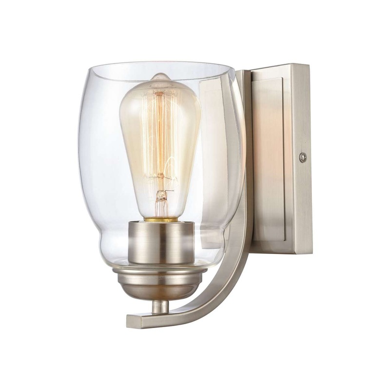 1L Sconce in BN