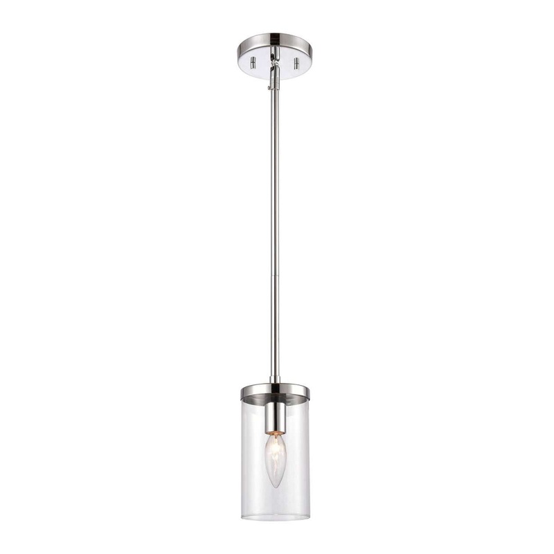 1L Small Pendant in Chrome
