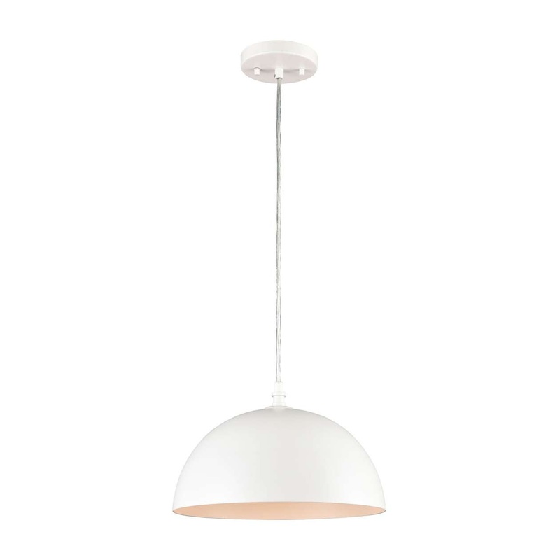 1L White Pendant