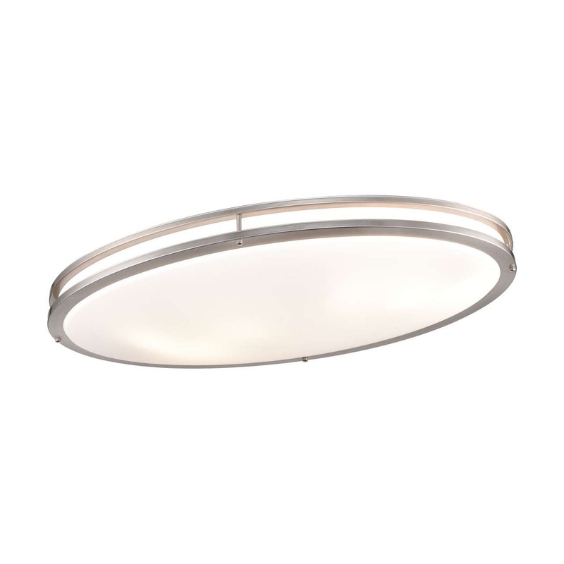 6L Oval Flush Mount in BN
