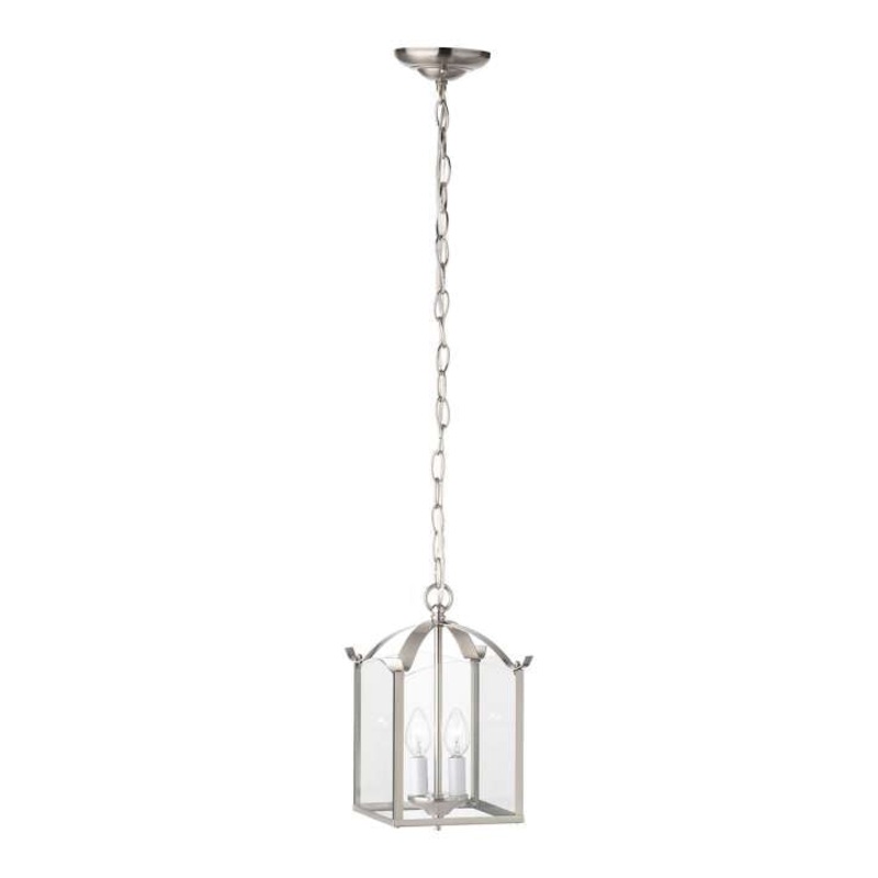 Whitmore 2-Light Chandelier in Brushed Nickel