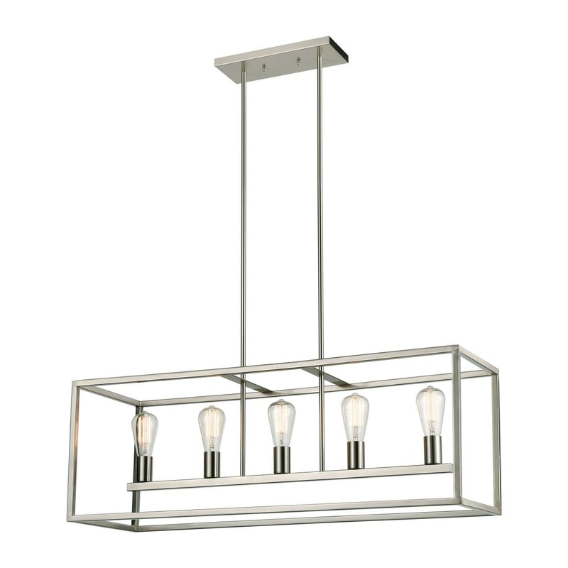 5 Light Linear Wlilliamsport Island Light in BN