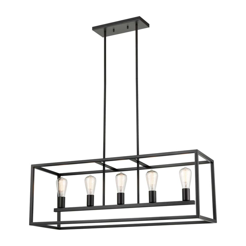 5 Light Linear Wlilliamsport Island Light in ORB
