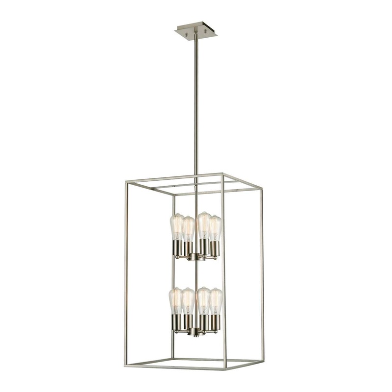 8 Light Williamsport Pendant in BN