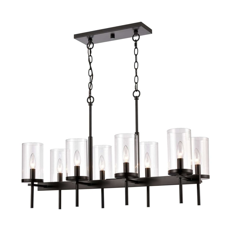 8L Large Pendant in Black