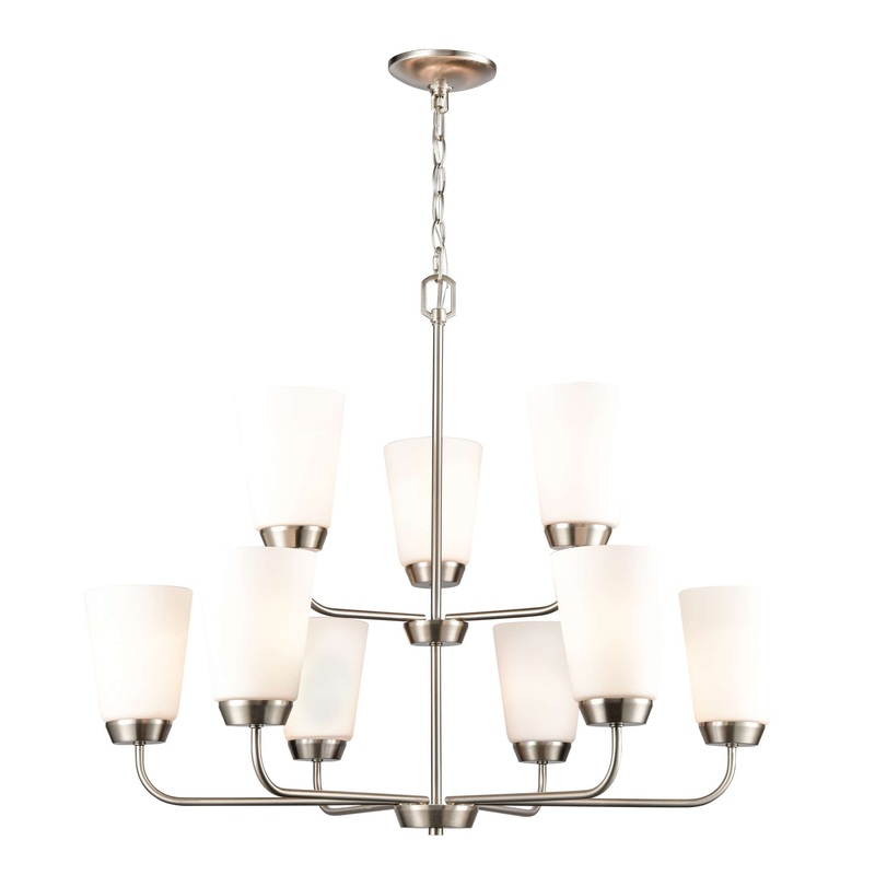 9L Chandelier in BN