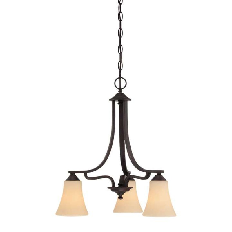 Treme 3-Light Chandelier in Espresso