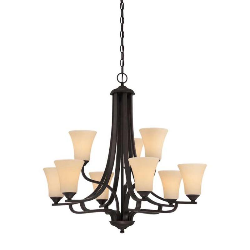 Treme 9-Light Chandelier in Espresso