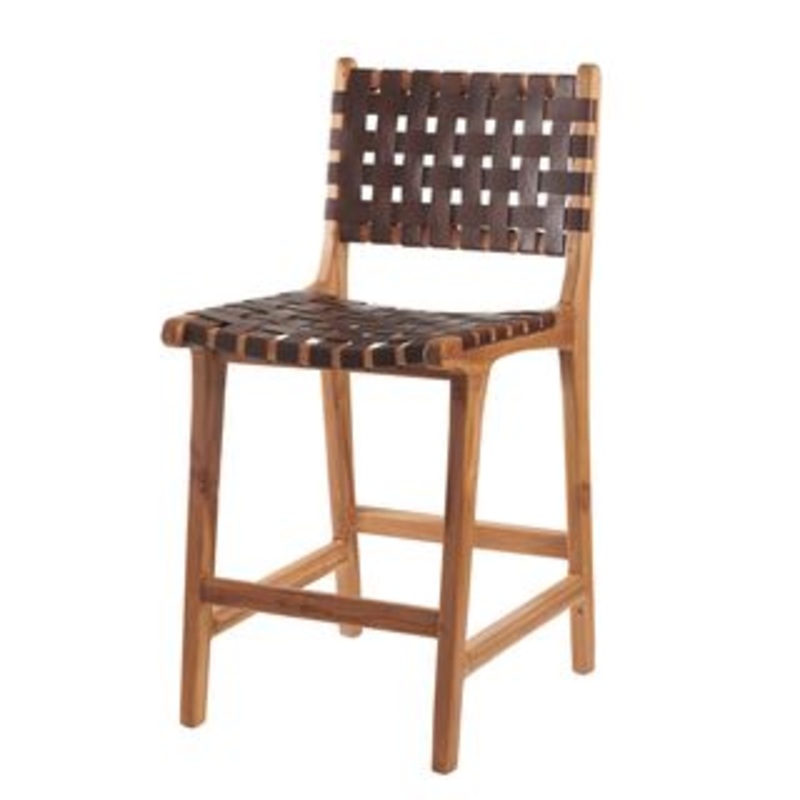 Visby counter stool (leather)