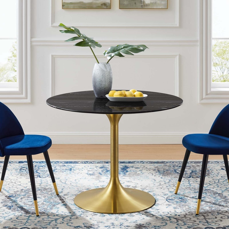 Modway Lippa 40" Artificial Marble Dining Table - EEI-5238