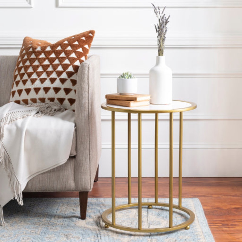 Surya End Table - IVA-001