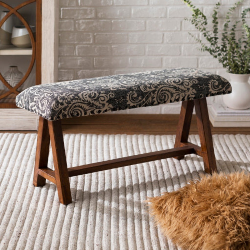 Surya Upholstered Bench - KANP004-341216