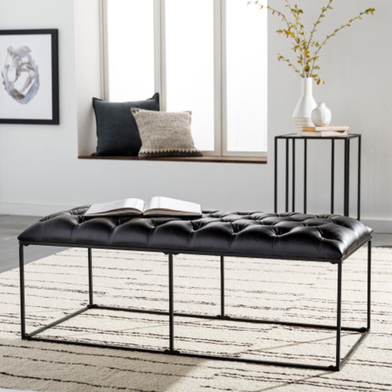 Surya Upholstered Bench - SVY-002