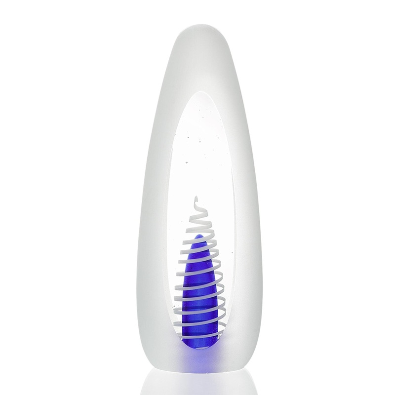 Art Glass Oblong Objet D'art T By SPI HOME
