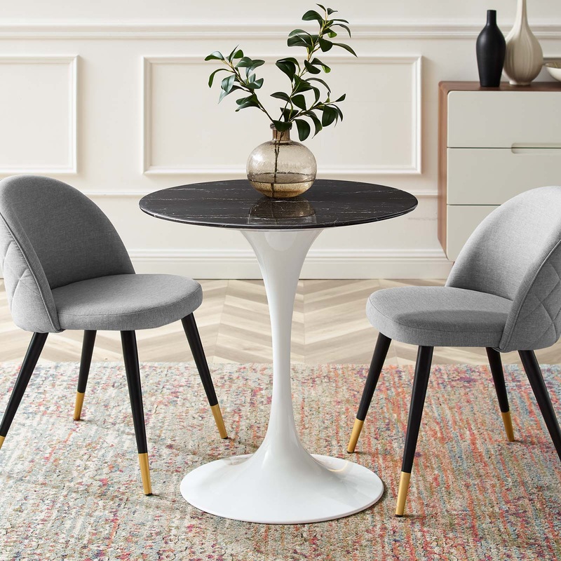 Modway Lippa 28" Artificial Marble Dining Table - EEI-5167