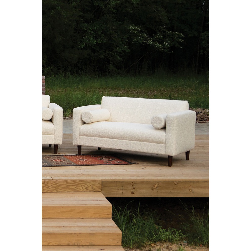 Boucle Loveseat By Kalalou