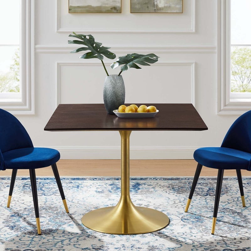 Modway Lippa 40" Square Wood Dining Table - EEI-5234