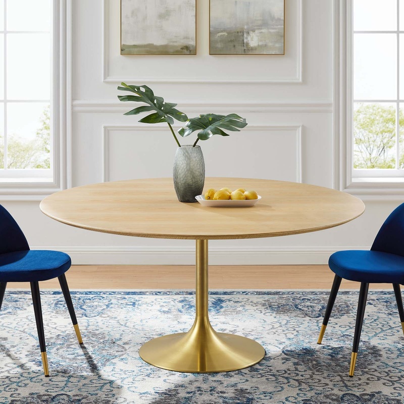 Modway Lippa 60" Wood Dining Table - EEI-5233