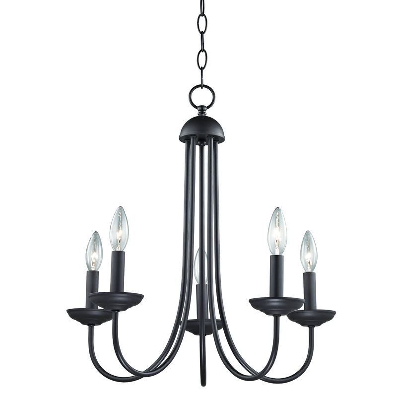 Williamsport 5-Light Chandelier In Oil Rubbed Bronze  ELK