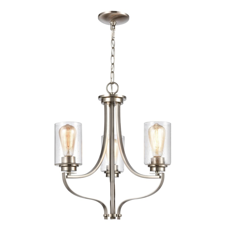 3L Chandelier In Bn  ELK