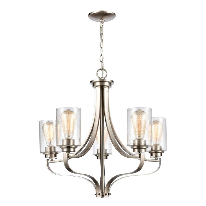 5L Chandelier In Bn  ELK