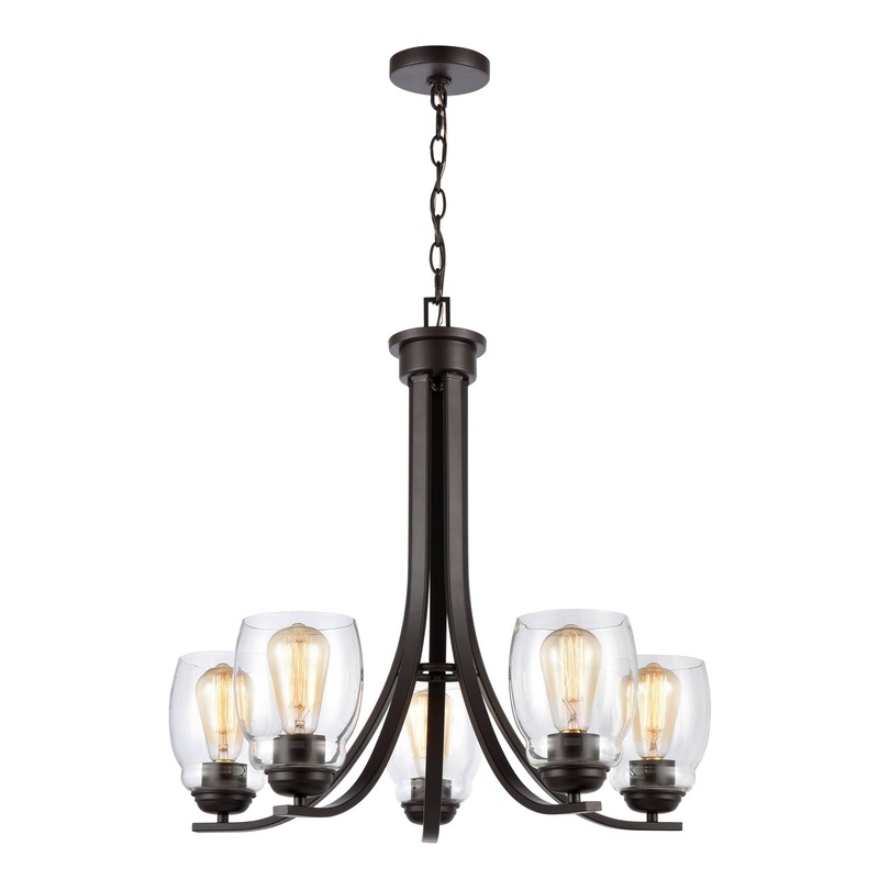 5L Chandelier In Orb ELK