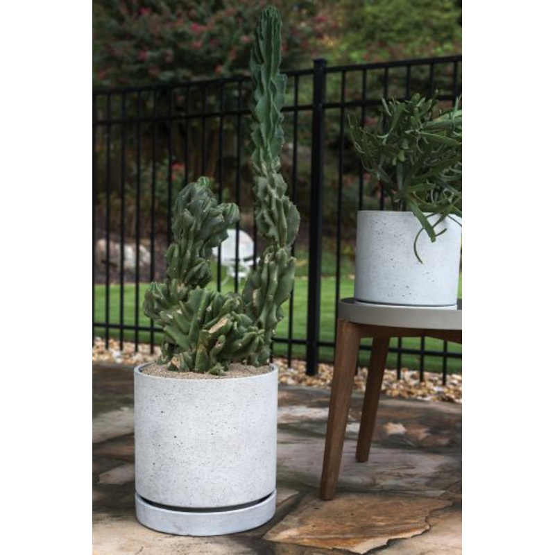 Callahan Terrazo Pot with Cachepot By Accent Decor