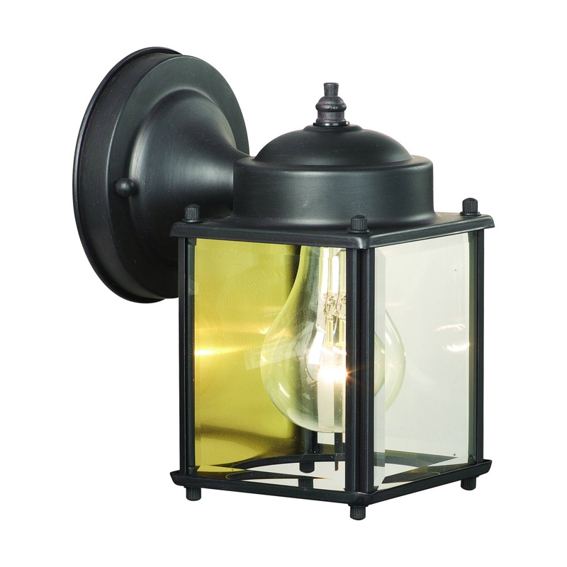 Essentials Outdoor Wall Lantern In Painted Bronze  ELK