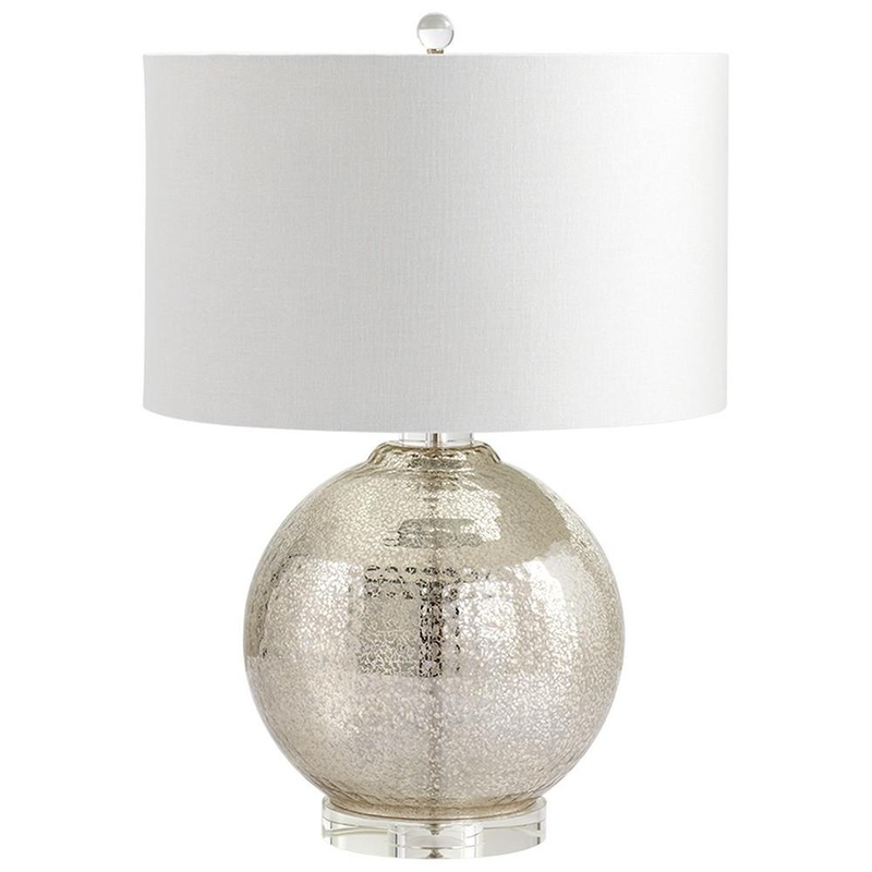 Hammered Reflections Table Lamp