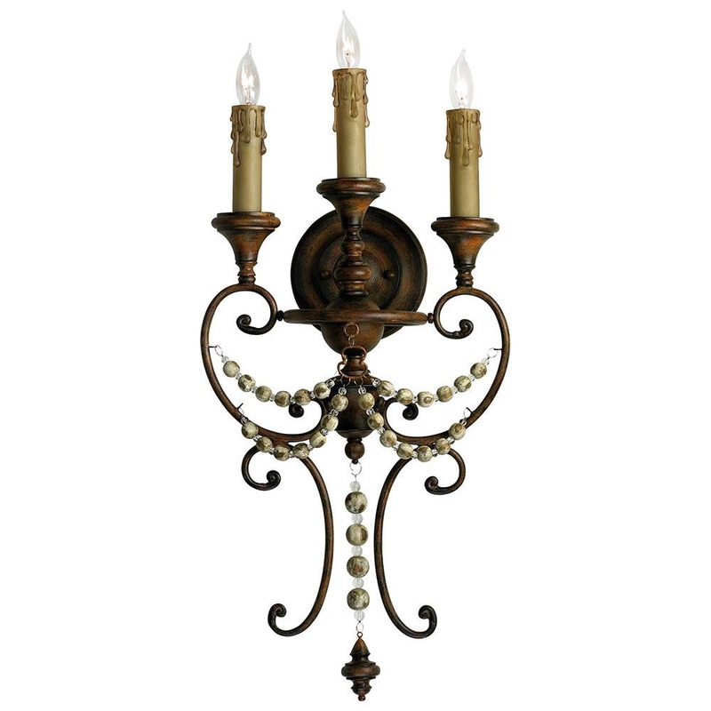 Meriel Three Light Wall Bracket