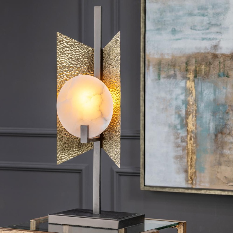 Crestview Collection Amory Mixed Media Accent Lamp