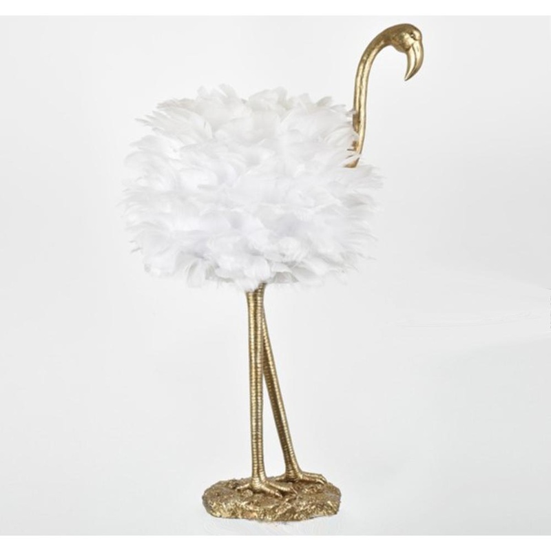 Crestview Collection Charleston Flamingo Lamp