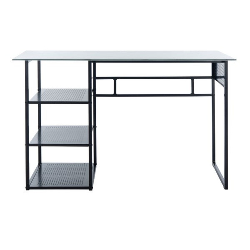 Safavieh Xyla 3 Shelf Glass Top Desk