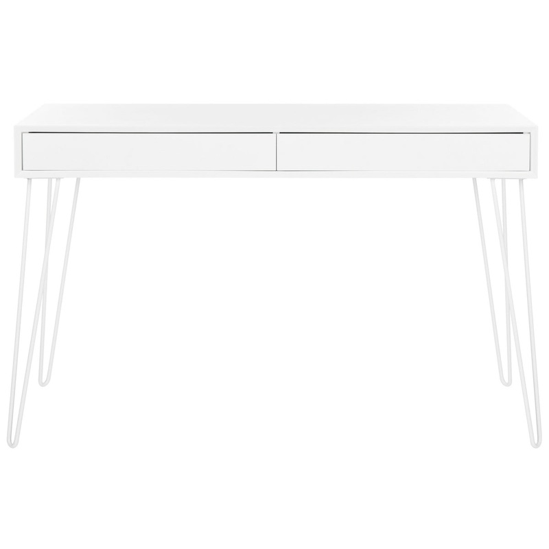 Safavieh Cade Mid Century Retro Two Drawer Desk