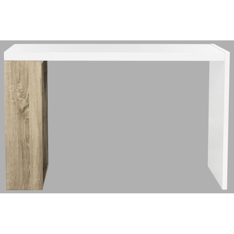 Safavieh Carlene Modern Scandinavian Side Storage Lacquer Desk