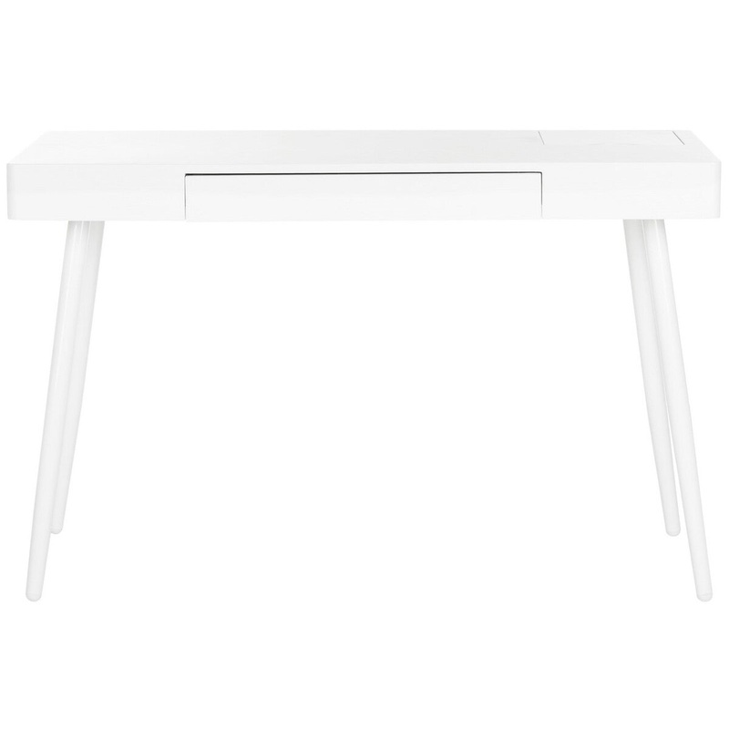 Safavieh Fadri Mid Century Scandinavian One Drawer Desk