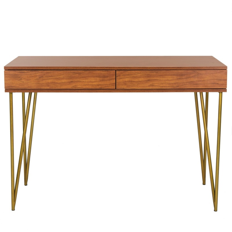Safavieh Pine Two Drawer Desk