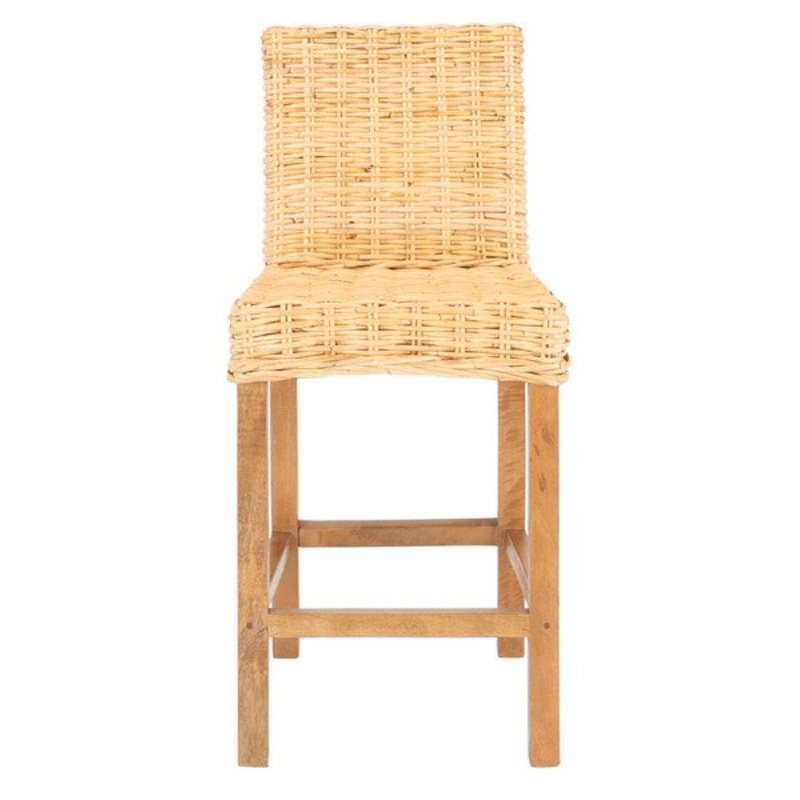 Safavieh Tobie Rattan Counter Stool