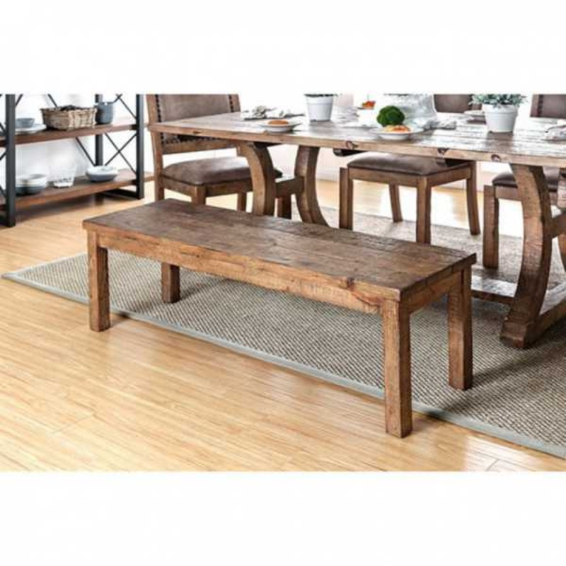 Wood Bench, Brown  By Benzara