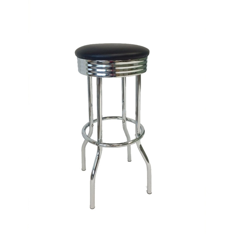 Retro Swivel Bar Stool  By Benzara